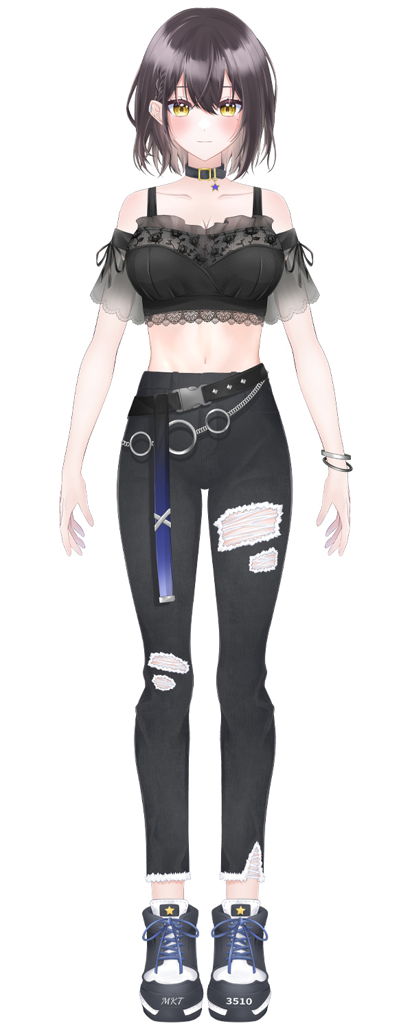 ショートヘア衣装